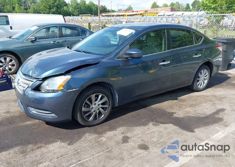 2015 Nissan Sentra Sv из США, поврежденный, VIN 3N1AB7APXFY325467